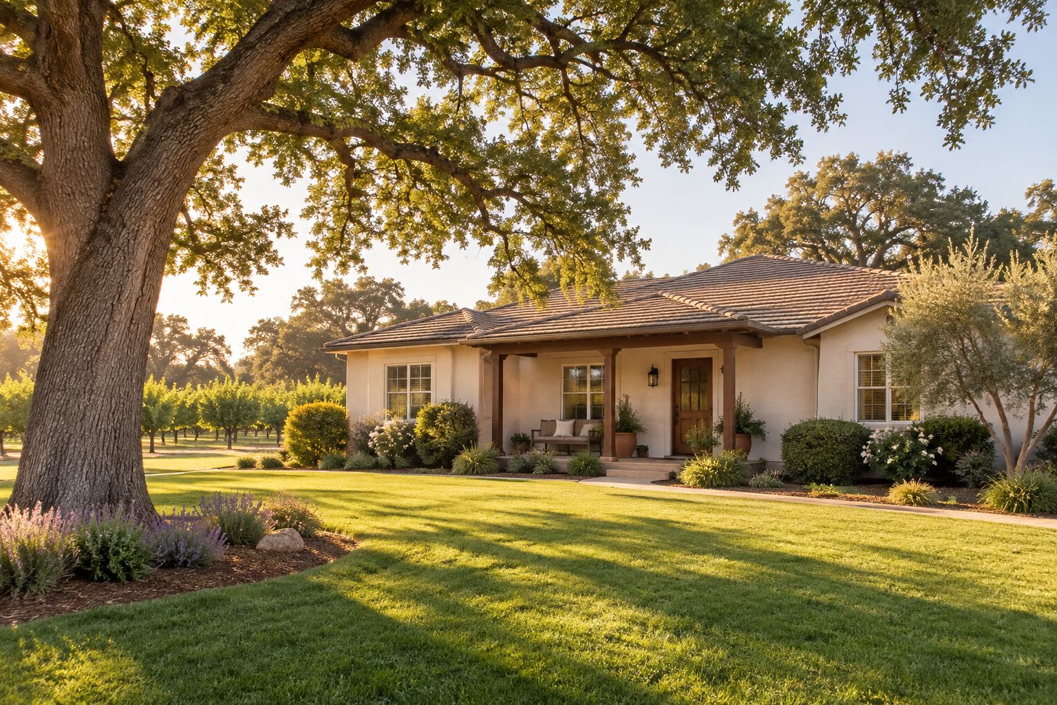 A Northern California home, illustrative